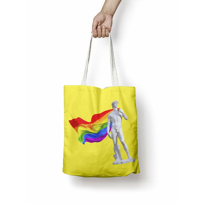 Bolsa de Compras Decolores Pride 113 Multicolor 36 x 42 cm Bolsa de Compras Decolores Pride 113 Multicolor 36 x 42 cm