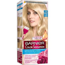 GARNIER Color Sensation Coloración Permanente 110 Rubio Extra Claro - Tinte para el Cabello