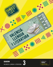EDELVIVES COMUNITAT VALENCIANA, QUADERN LLENGUA 3ºEP C.VAL 22 FANFEST