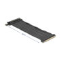 DeLOCK 81593 Riser Karte PCIe 5.0 x16 Stecker zu x16 Slot con Cable 30 cm - Negro para PC