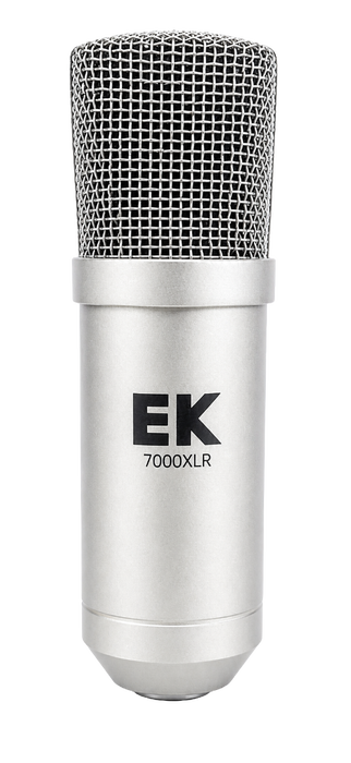 Ek 7000XLR Micrófono de Condensador Cardioide Ek 7000XLR Micrófono de Condensador Cardioide