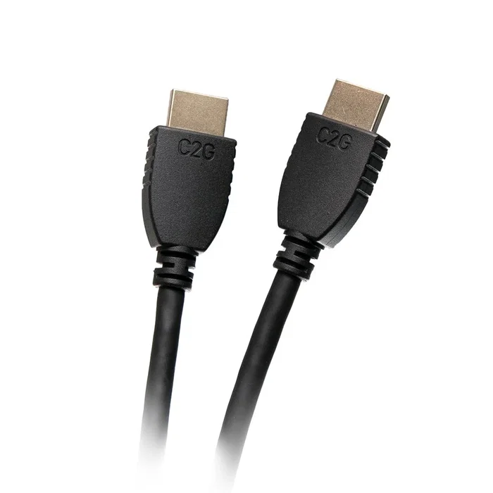 C2G 56784 Cable HDMI Alta Velocidad con Ethernet 4K 60Hz Ultra HD, HDR, 18 Gbps, Conectores Dorados, Blindado, 3.05 m