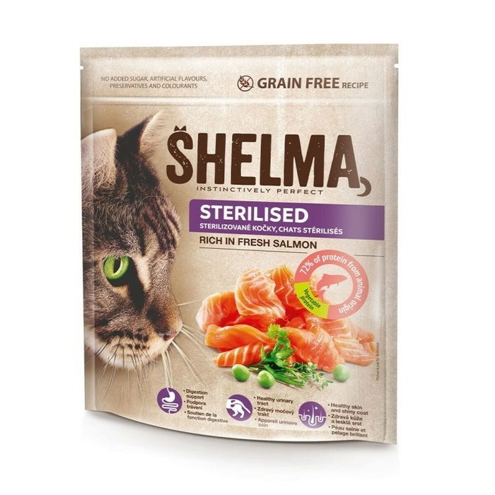 Comida para gato Shelma Salmón 1,4 Kg Comida para gato Shelma Salmón 1,4 Kg