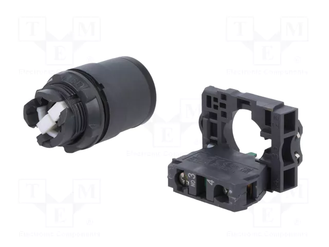 SCHNEIDER ELECTRIC Interruptor rotativo con llave Harmony XB5 22mm Negro