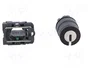 SCHNEIDER ELECTRIC Interruptor rotativo con llave Harmony XB5 22mm Negro