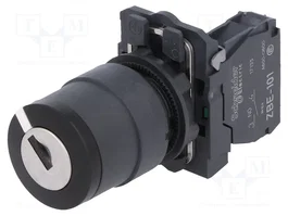 SCHNEIDER ELECTRIC Interruptor rotativo con llave Harmony XB5 22mm Negro