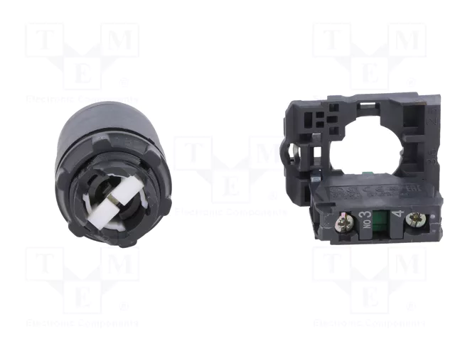 SCHNEIDER ELECTRIC Interruptor rotativo con llave Harmony XB5 22mm Negro