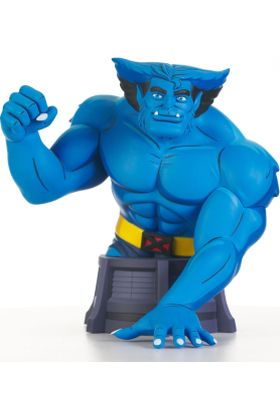 Diamond Select Toys Busto de la Bestia Marvel X-Men: The Animated Series de 15 cm