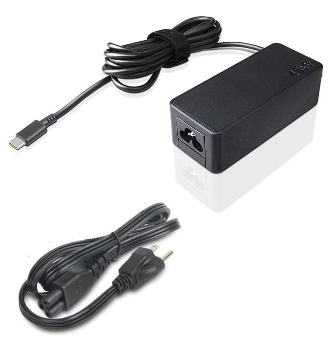 Lenovo Adaptador de Corriente USB-C 45W (20V 2.25A) para Laptops y Dispositivos USB-C Lenovo Adaptador de Corriente USB-C 45W (20V 2.25A) para Laptops y Dispositivos USB-C