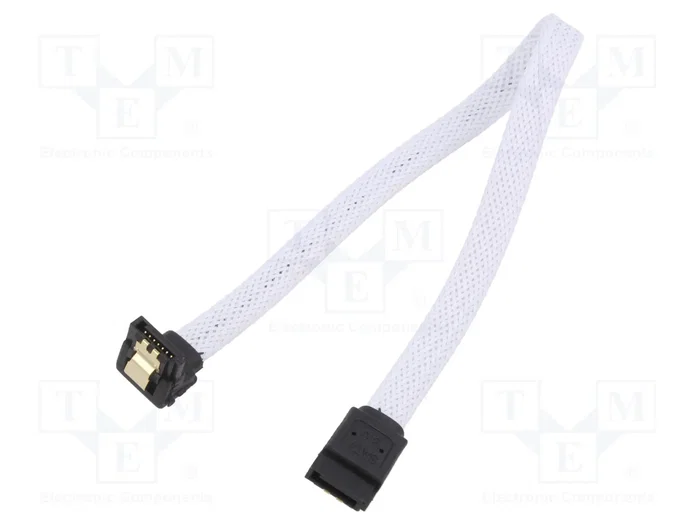 SAVIO Cable SATA III de 0,3m con conector angular SAVIO Cable SATA III de 0,3m con conector angular