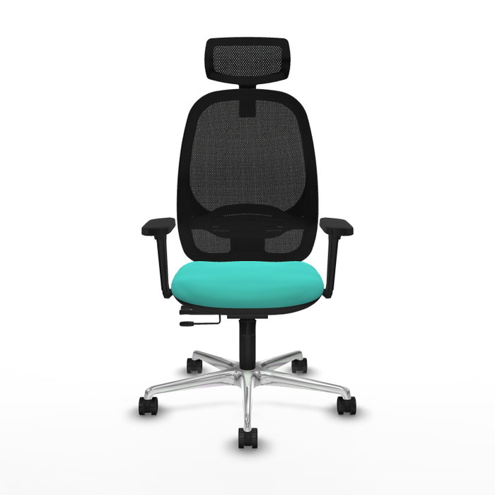 PIQUERAS Y CRESPO Silla de oficina Cilanco Turquesa y Negro PIQUERAS Y CRESPO Silla de oficina Cilanco Turquesa y Negro