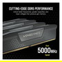 Corsair Memoria RAM Vengeance 64GB (2x32GB) DDR5 5600MHz CL40 para PC/Servidor con Disipador Negro Retail