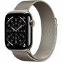 Apple Watch Series 11 Titan Natur Cellular 42mm (Milanaise Armband natur)
