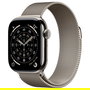 Apple S11 Watch Titan Natur Cellular 42mm con Correa Milanesa Titanio