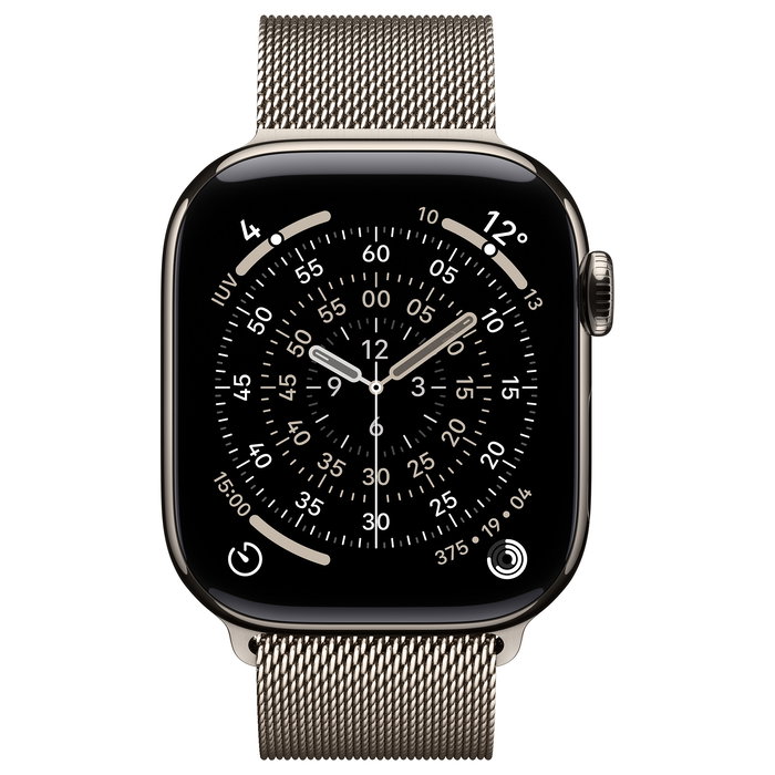 Apple S11 Watch Titan Natur Cellular 42mm con Correa Milanesa Titanio Apple S11 Watch Titan Natur Cellular 42mm con Correa Milanesa Titanio
