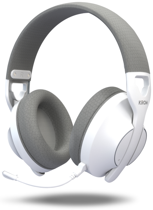 Krom Phase Auriculares Gaming Inalámbricos Blancos