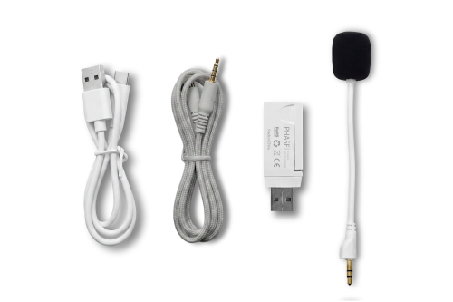 Krom Phase Auriculares Gaming Inalámbricos con Micrófono, Blanco Krom Phase Auriculares Gaming Inalámbricos con Micrófono, Blanco