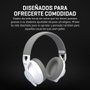 Krom Phase Auriculares Gaming Inalámbricos con Micrófono, Blanco