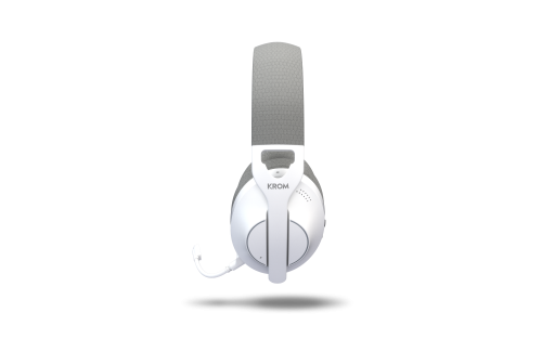 Krom Phase Auriculares Gaming Inalámbricos con Micrófono, Blanco Krom Phase Auriculares Gaming Inalámbricos con Micrófono, Blanco