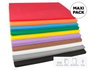 Innspiro Maxi Pack Escolar 100 láminas goma EVA surtido 10 colores 20x30cm x 1mm