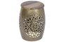 DKD Home Decor Mesita Auxiliar Oriental Dorado Marron 30 x 42 x 30 cm