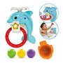 Vtech Delfín Bailarín Juguete para el Baño con Luces y Sonidos, Incluye Bolas de Colores y Vertedor 25x8.9x24.1 cm