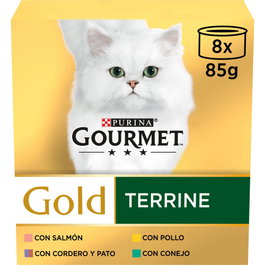 Gourmet Gold Terrine Surtido 12x8x85gr