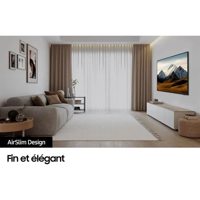 Samsung SAM1713146415783 - Televisor LED 43'' Crystal 4K UHD 3840x2160 HDR10+ Smart TV Tizen Centro de juegos 3xHDMI