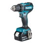 Makita DDF485RTJ Atornillador a batería con 2 baterías de 5.0 Ah