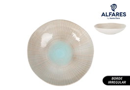 Alfares Plato Hondo Aura 21cm (Set de 12) de la colección Aura
