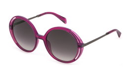 Police SPLD36-5407UZ Gafas de sol para mujer con cristal gris degradado