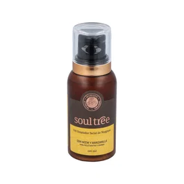 Soultree Gel Limpiador Facial Nutglass y Neem 120ml - Para Pieles Mixtas y Grasas, Limpieza Profunda, Ecológico