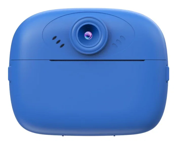 Celly KIDSCAMPRINT Cámara de fotos digital para niños imprimible, color azul, 1300 mAh, USB Tipo C, 150 g