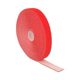 DeLOCK 18724 Cinta de velcro en rollo Rojo 10 m x 20 mm