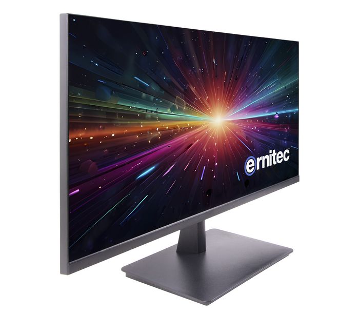 Ernitec Monitor de Vigilancia 22" Full-HD 24/7 Sin Marco
