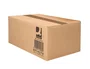 Q-connect Caja embalar americana carton reciclado canal simple 5 mm color kraft 250x150x100 mm