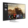 LG 43SQ700S-W Smart Monitor 42.5" 4K UHD IPS Multimedia Smart TV webOS22 con AirPlay 2, Screen Share, USB-C, HDMI y Altavoces Blanco