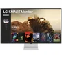 LG 43SQ700S-W Smart Monitor 42.5" 4K UHD IPS Multimedia Smart TV webOS22 con AirPlay 2, Screen Share, USB-C, HDMI y Altavoces Blanco