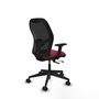 PIQUERAS Y CRESPO Alocén Bali granate con malla negra y brazos 2D