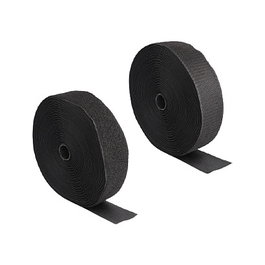 DeLOCK Cinta de gancho y bucle de alta resistencia 15 m x 50 mm negro
