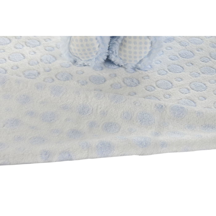 DKD Home Decor Set de Peluche y Manta en Surtido de 3 Unidades