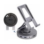 DeLOCK Dockingstation 4K con soporte giratorio 360° Gris