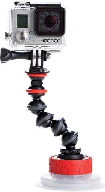 Joby Suction Cup & GorillaPod Arm con adaptador para GoPro