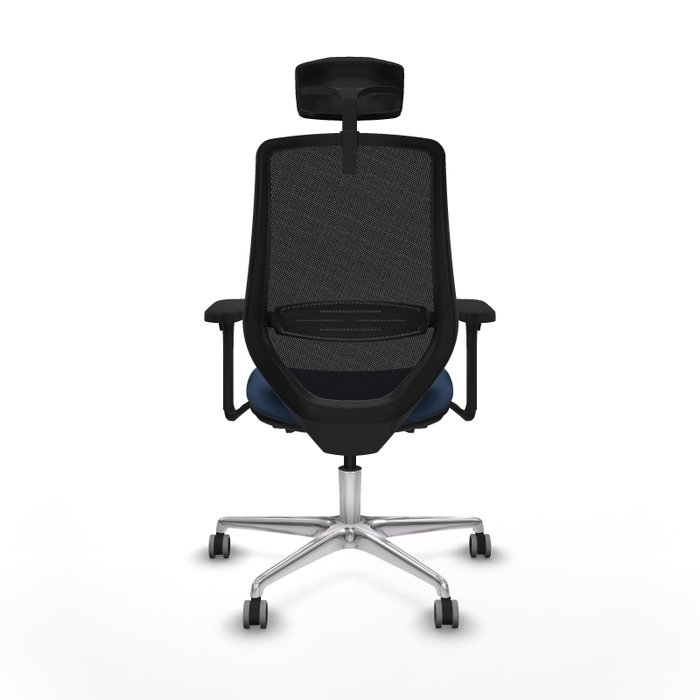 PIQUERAS Y CRESPO Silla de oficina Mardos con mecanismo Sincro/Traslack, Azul marino y Negro PIQUERAS Y CRESPO Silla de oficina Mardos con mecanismo Sincro/Traslack, Azul marino y Negro