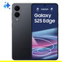 Samsung Galaxy S25 Edge 5G Dual SIM Smartphone Negro Titanium Jetblack, Pantalla 6.7" Dynamic AMOLED, 12GB RAM, 256GB, Cámara 200 MP, Android 15