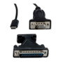 VALUE Cable Convertidor USB C a RS232 DB9 / DB25 Negro 1,8 m