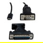 VALUE 12.99.1162 Cable Convertidor USB-C a RS232 DB9/DB25 Macho Negro 1.8m