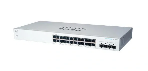 Cisco CBS220-24T-4G Switch Gestionado L2 Gigabit Ethernet 10/100/1000 1U Blanco Cisco CBS220-24T-4G Switch Gestionado L2 Gigabit Ethernet 10/100/1000 1U Blanco