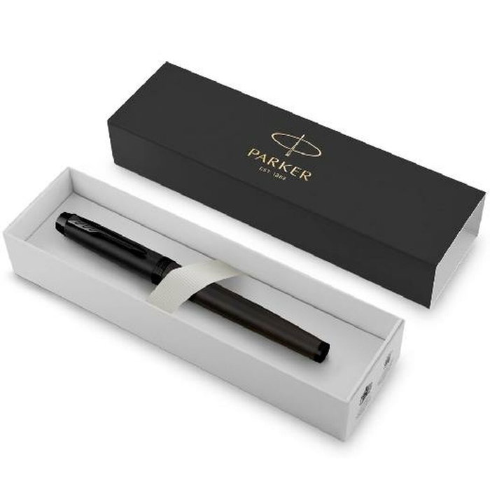 Parker Pluma Estilográfica IM Achromatic Negro Mate Punta Media