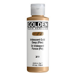 Golden Fluid Colores Acrílicos Oro Iridiscente Oscuro (Fino) 118 ml
